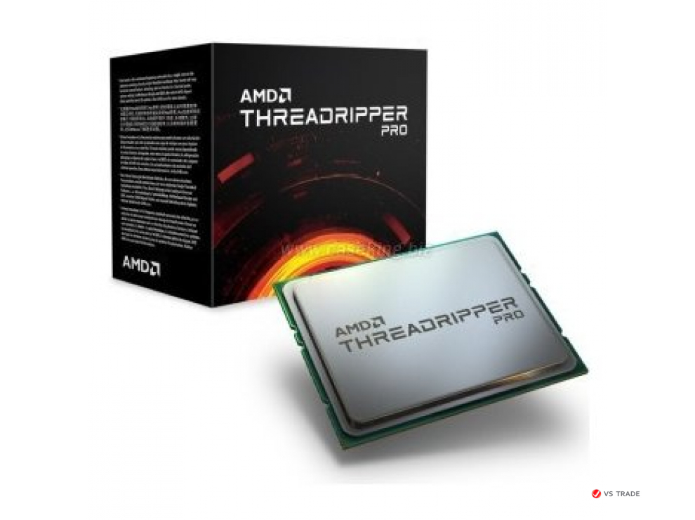 Процессор AMD Ryzen Threadripper PRO 3955WX, 4.3GHz, 8C/16T, 16/64MB, 280W, sWRX8, 100-100000167WOF
