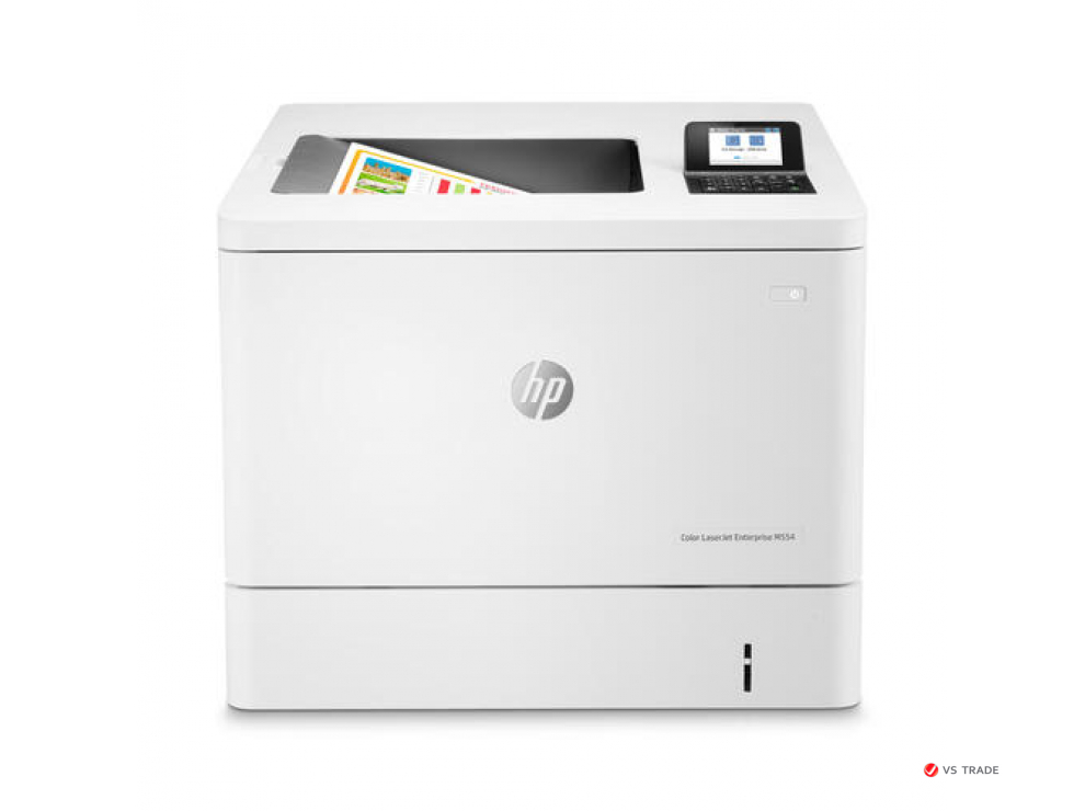 Принтер лазерный цветной HP LJ Enterprise Сolor 7ZU81A M554dn, A4, 33 стр/мин, 1ГБ, 1,2 ГГц