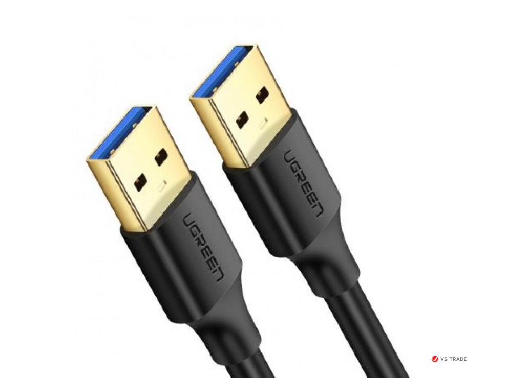 КАБЕЛЬ USB TYPE A-A ДЛИНА 1М, MALE-MALE 10370