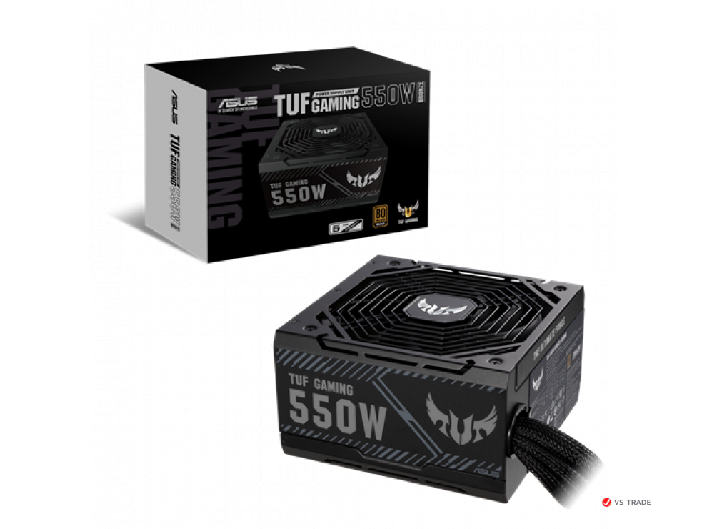 Блок питания ASUS TUF-GAMING-550B ATX12V/80+BRONZE, non-modular, BOX