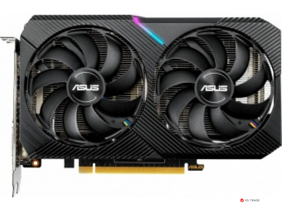 Видеокарта Asus GeForce GTX1660 SUPER DUAL-GTX1660S-O6G-MINI