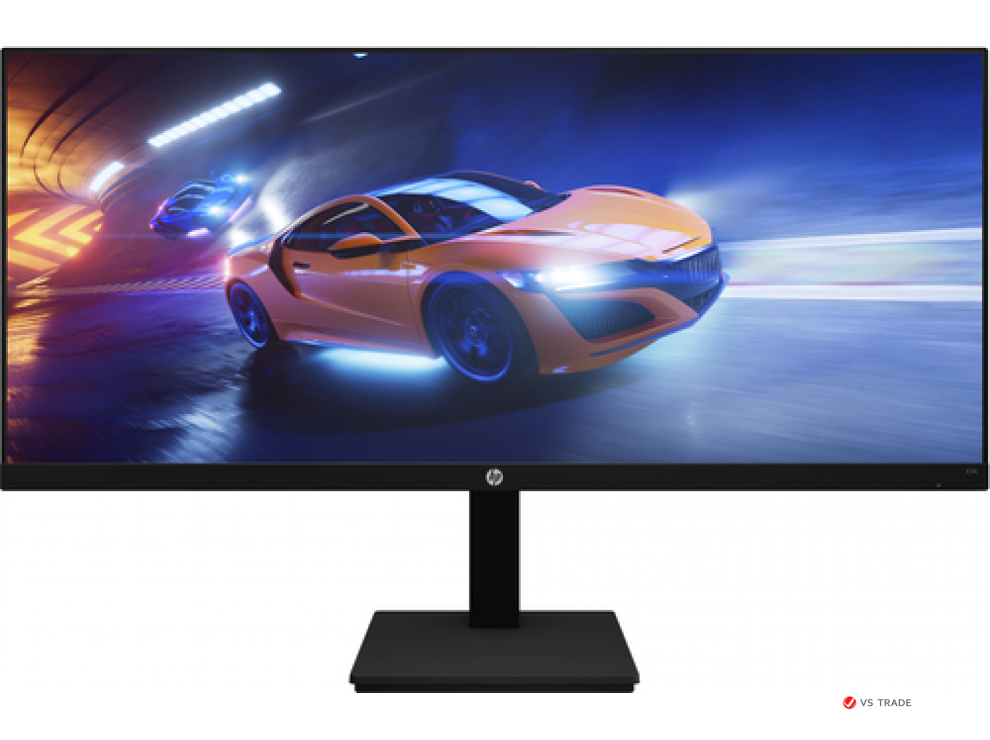 Монитор HP 2V7W6AA X34 Gaming UWQHD 34" IPS,21:9,165Hz,400cd/m2,H178°/V178°,1000:1,1ms,HDMI,DP,Black