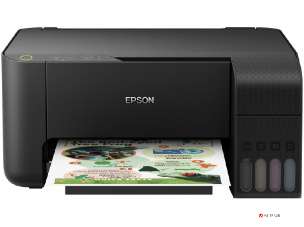 МФУ Epson L3100 CIS, A4, принтер/сканер/копир, 5760x1440dpi, 33стр/мин, USB 2.0, C11CG88401