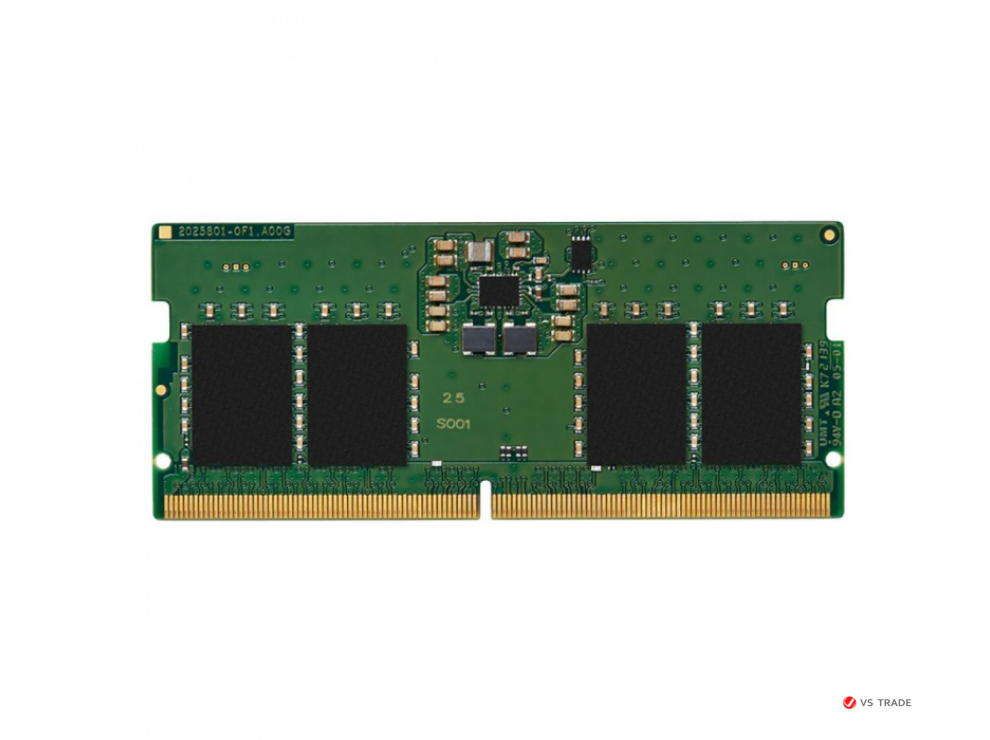 ОЗУ Kingston Value RAM 8Gb DDR5 SODIMM, 5600Mhz, KVR56S46BS6-8