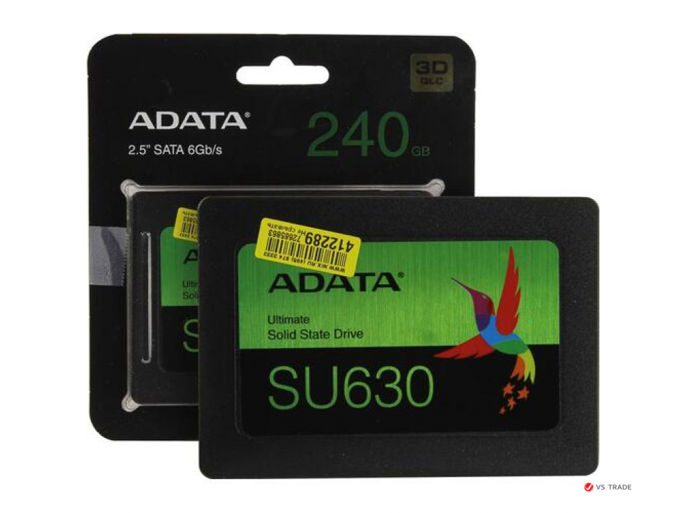 Твердотельный накопитель ADATA Ultimate SU650 240 Гб ASU630SS-240GQ-R SATA