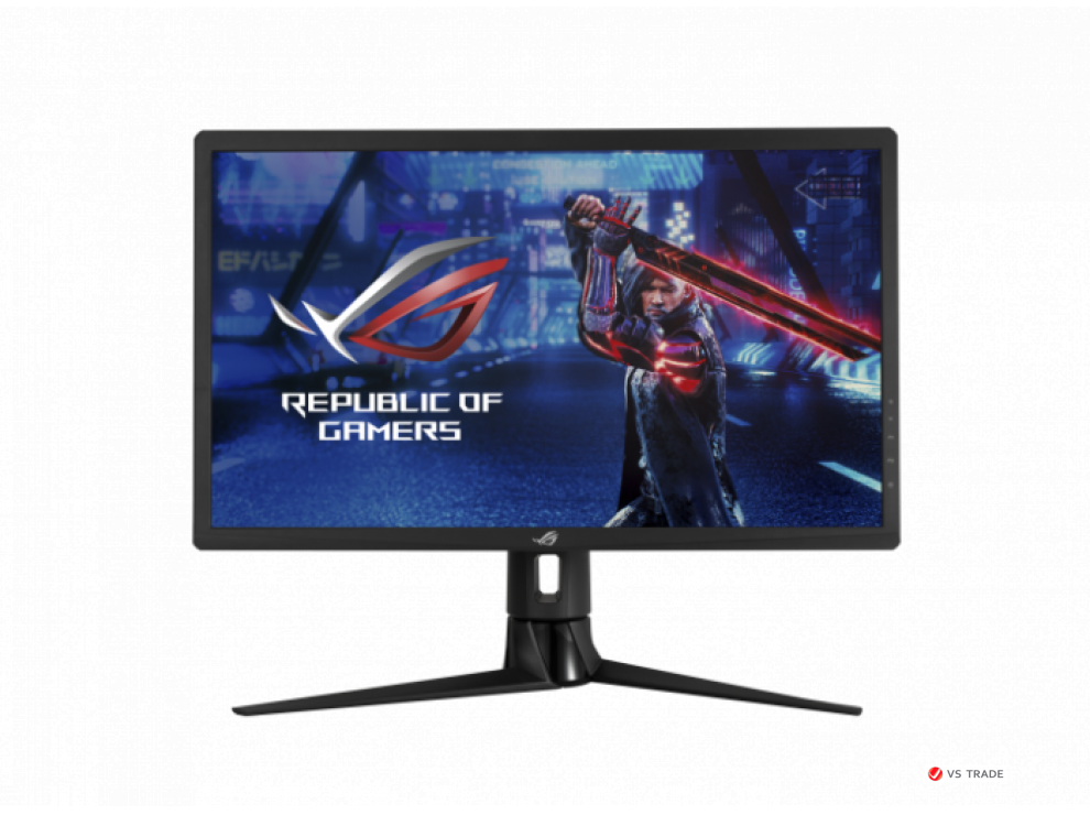 Монитор ASUS XG27UQR IPS,27",16:9 UHD (3840x2160x144Hz),400cd/m2,1000:1,178/178,1ms,2HDMI,2DP,G-SYNC,HDR10