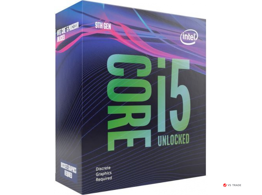 Процессор Intel Core i5-9600KF (3.7 GHz), 9M, 1151, BX80684I59600KF, BOX