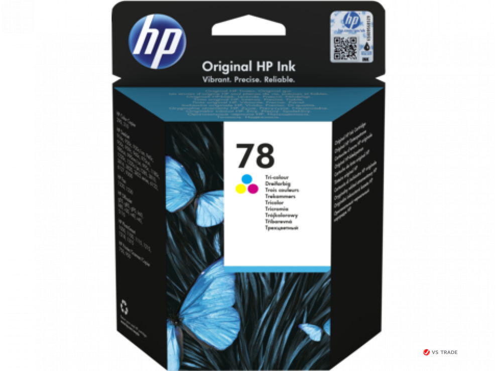 Картридж струйный HP C6578D_S, №78 Трехцветный 19мл. для HP DeskJet 920/940/1220c/3820/PSC 750/950