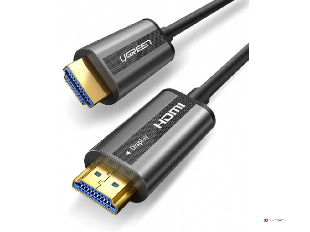 Кабель Ugreen HD132 HDMI 2.0  Male To Male Fiber Optic Cable 15M. 50215