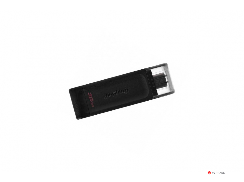 Флешь карта USB Kingston 32Gb DT70 Type С Black