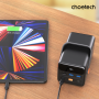 Пауэрбанк Choetech Power Bank B664-CCBE 50000mah 65W Micro+USB-A+Type-C Mini power station blue