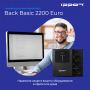 ИБП Ippon Back Basic 2200 Euro, 2200VA, 1320Вт, AVR 162-280В, 4хEURO, управление по USB, без комлекта кабелей