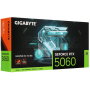 Видеокарта Gigabyte GV-N5060GAMING OCV2-8GD, 8Gb GDDR7, 128Bit, 3840 CUDA Core, HDMI, DP, Retail