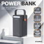 Пауэрбанк Choetech Power Bank B664-CCBE 50000mah 65W Micro+USB-A+Type-C Mini power station blue