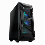 Кейс ASUS TUF Gaming GT301, ATX/micro ATX/Mini ITX, USB 3.1, 3x120mm AURA RGB, без Б/П, Чёрный