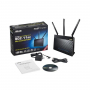 Маршрутизатор Asus RT-AC68U Wireless-AC1900 Dual-Band USB3.0 Gigabit Router, IEEE 802.11ac/a/b/g/n, 1300+600Mbps,AiCloud