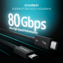 Кабель CHOETECH A3011-BK Thunderbolt 5 Intel Certified Cable