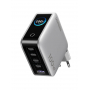 Зарядное устройство UGREEN 65620B X773  100W  5-Port GaN Fast Charger with Smart Display