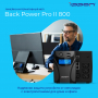 ИБП Ippon Back Power Pro II 800, 800VA, 480ВТ, AVR 162-290В, 4хС13, управление по USB, RJ-45, LCD, без кабелей