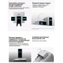 Зарядное устройство UGREEN 65620B X773  100W  5-Port GaN Fast Charger with Smart Display