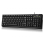 Смарт клавиатура Genius Smart KB-100, Black, USB, KAZ, Длина кабеля 1.5 M, 31300005414