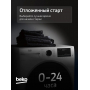 Стиральная машина Beko, 7 кг, глубина 49,6 см, White B3WFR572W
