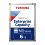 Жесткий диск Toshiba 6Tb, HDD, 3.5", 7200rpm, 128MB, SATA III 6Gb/s, MG04ACA600A