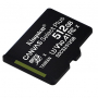 Карта памяти Kingston 512GB microSDXC Canvas Select Plus 100R A1 C10 Single Pack w/o Adapter, SDCS2/512GBSP