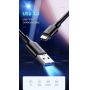 Кабель UGREEN US184 USB-C Male To USB 3.0 A  3A Data Cable 1m 20882