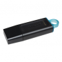 USB- Flash Kingston 64Gb DT Exodia, USB 3.2 Gen 1, DTX/64GB, Black/Teal