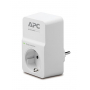 Сетевой фильтр APC PM1W-RS Essential SurgeArrest, 1 розетка, 230 В, CEE7 Schuko, белый