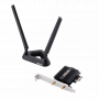 Двухдиапазонный беспроводной адаптер ASUS PCE-AX58BT Wi-Fi 6 (802.11ax)/PCIe/2 антенны/BT 5.0/WPA3/OFDMA,90IG0610-MO0R00