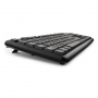 Клавиатура Гарнизон GK-100, USB, черный, кабель 1.5м