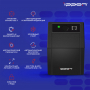 ИБП Ippon Back Basic 650S Euro, 650VA, 360Вт, AVR 162-285В, 3хEURO, управление по USB, без комлекта кабелей