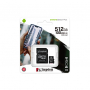 Карта памяти Kingston 512GB microSDXC Canvas Select Plus 100R A1 C10 Card + Adapter, SDCS2/512GB