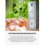 Холодильник Samsung (высота 2010 мм, 269 л, 98л, Бежевый) RB37A5200EL/WT