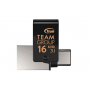 Устройство хранения данных USB Flash Team Group TEAM M181 3.0 DRIVE 16GB BLACK, TM181316GB01