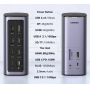 Док-станция UGREEN CM555 USB-C Multifunction Docking Station Pro 90325