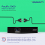 ИБП Ippon Pacific 1000, 1000 ВA, 900 Вт, AVR 165-290В, 8xIEC C13, управление по USB/COM