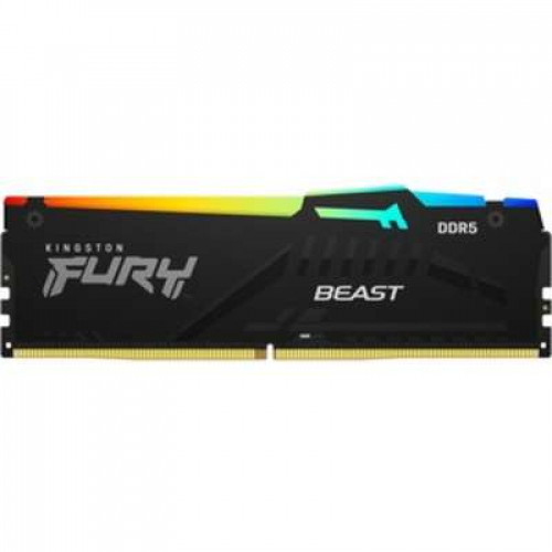 ОЗУ Kingston Fury Beast RGB 8Gb 5200MHz DDR5 DIMM, CL40, 1.1v, KF552C40BBA-8 ОЗУ Kingston Fury Beast RGB 8Gb 5200MHz DDR5 DIMM, CL40, 1.1v, KF552C40BBA-8
