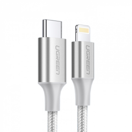Кабель Ugreen US304 Lightning To Type-C 2.0 Male Cable 1M, 70523 Кабель Ugreen US304 Lightning To Type-C 2.0 Male Cable 1M, 70523