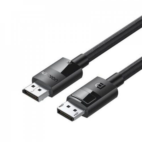Кабель UGREEN DP114 DP 1.4 Male to Male Plastic Case Braided Cable 3m, 80393 Кабель UGREEN DP114 DP 1.4 Male to Male Plastic Case Braided Cable 3m, 80393