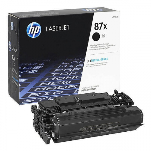 Картридж лазерный HP Inc 87X, CF287XC, черный, LaserJet Enterprise M506, 501, 527