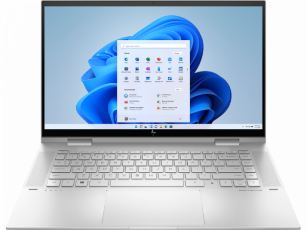 Ноутбук HP ENVY x360 15-es1003ur,I5-1155G7,8GB 3200,512GB PCIe,Iris Xe,Touch,15.6 FHD,W11H6 SL,Natural silver,1yw Ноутбук HP ENVY x360 15-es1003ur,I5-1155G7,8GB 3200,512GB PCIe,Iris Xe,Touch,15.6 FHD,W11H6 SL,Natural silver,1yw