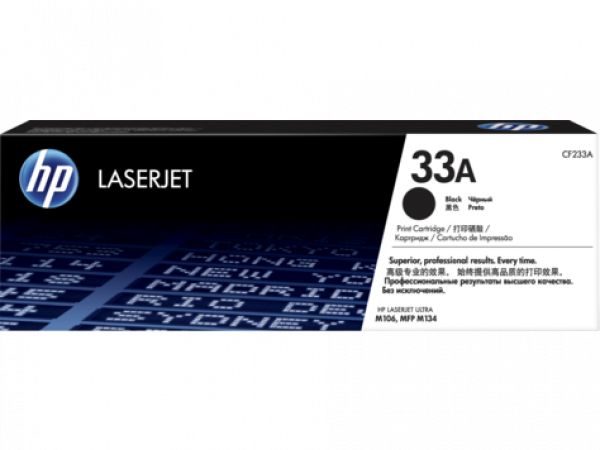 Лазерный картридж HP 33A CF233A черный