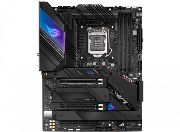 Сист. плата ASUS ROG STRIX Z590-E GAMING WIFI, Z590, 1200, 4xDIMM DDR4, 3xPCI-E x16, 4xM.2, 6xSATA, DP, HDMI, WiFi 6, BO Сист. плата ASUS ROG STRIX Z590-E GAMING WIFI, Z590, 1200, 4xDIMM DDR4, 3xPCI-E x16, 4xM.2, 6xSATA, DP, HDMI, WiFi 6, BO
