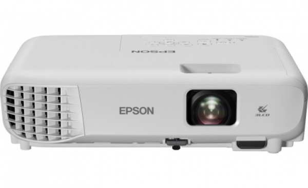 Проектор Epson EB-E500, 3LCD, 0.55" LCD, XGA (1024x768), 3300lm, 4:3, 15000:1, VGA, HDMI, USB