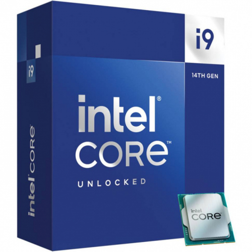 Процессор Intel Core i9-14900K 3.2GHz (6GHz Turbo boost), 24C/32T, (8xP/16xE), 36Mb, TDP125W, LGA1700, BX8071514900K