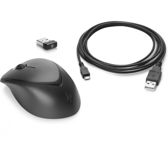 Беспроводная мышь HP Wireless Premium Mouse 1JR31AA, 1600 DPI, USB