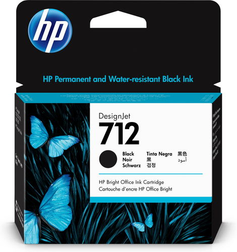 Картридж HP 712 80 мл черный (для Designjet Ink) (3ED71A)